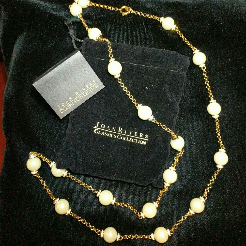 Joan Rivers Faux Pearl Necklace